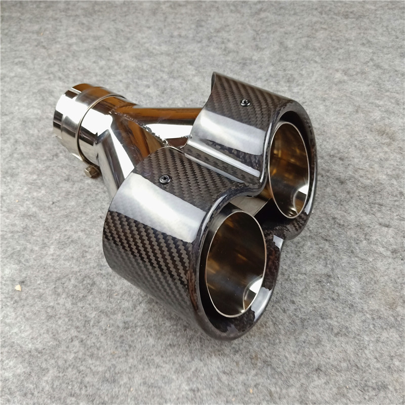 High Quality Y Model Exhaust Pipe Muffler Tip Tail Throat Nozzles 6