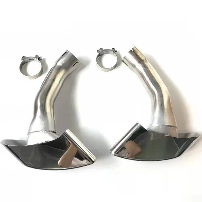 Muffler Tailpipe Exhaust Pipe Tip For BMW X6 E71 30D 35D 2008-2013 1