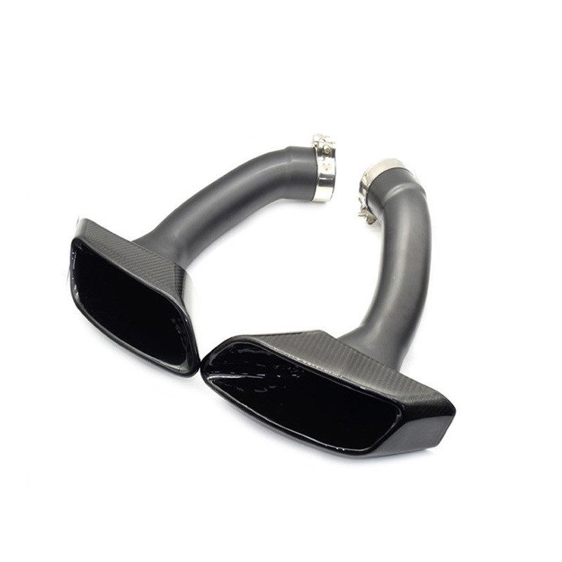 Muffler Tailpipe Exhaust Pipe Tip For BMW X6 E71 30D 35D 2008-2013 4