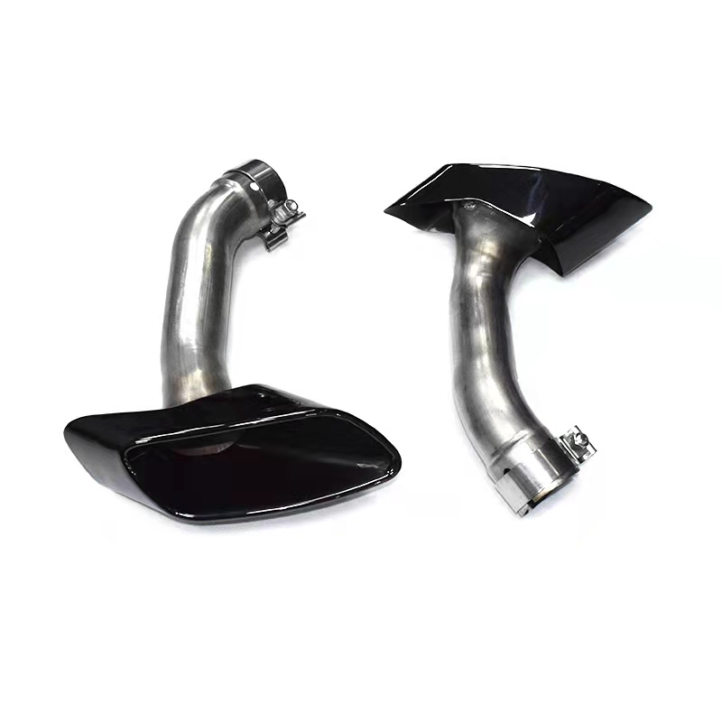 Muffler Tailpipe Exhaust Pipe Tip For BMW X6 E71 30D 35D 2008-2013 5