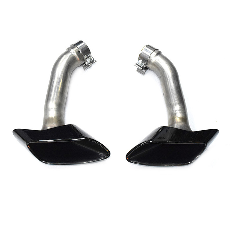 Muffler Tailpipe Exhaust Pipe Tip For BMW X6 E71 30D 35D 2008-2013 2