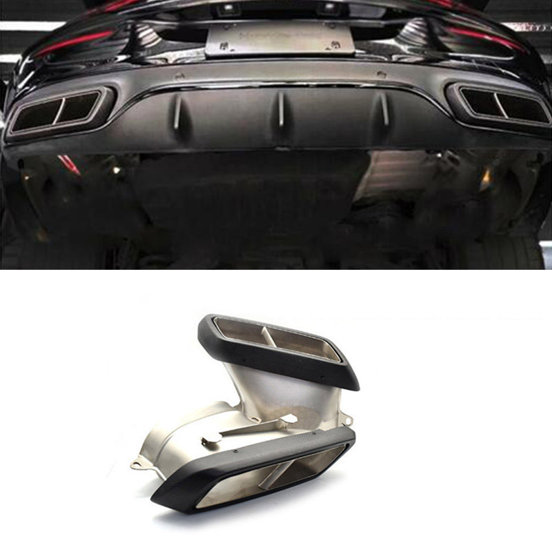 Garganta de cola de tubo de escape para Mercedes BENZ W222 W205 W212 C217 R231 4