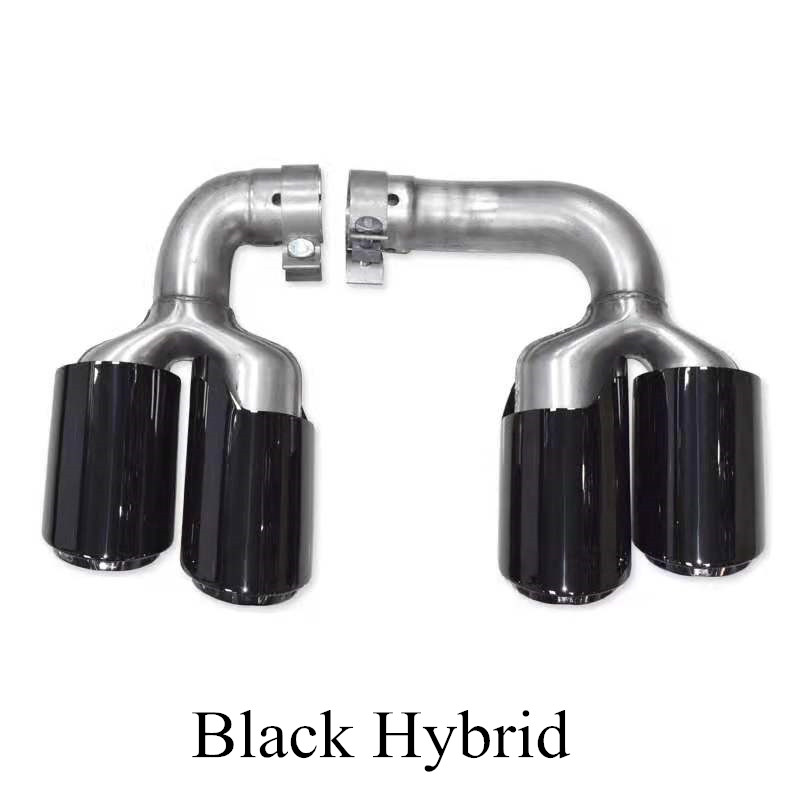 Stainless Steel Exhaust Pipe Tip For Porsche Cayenne Hybrid/Petrol 3