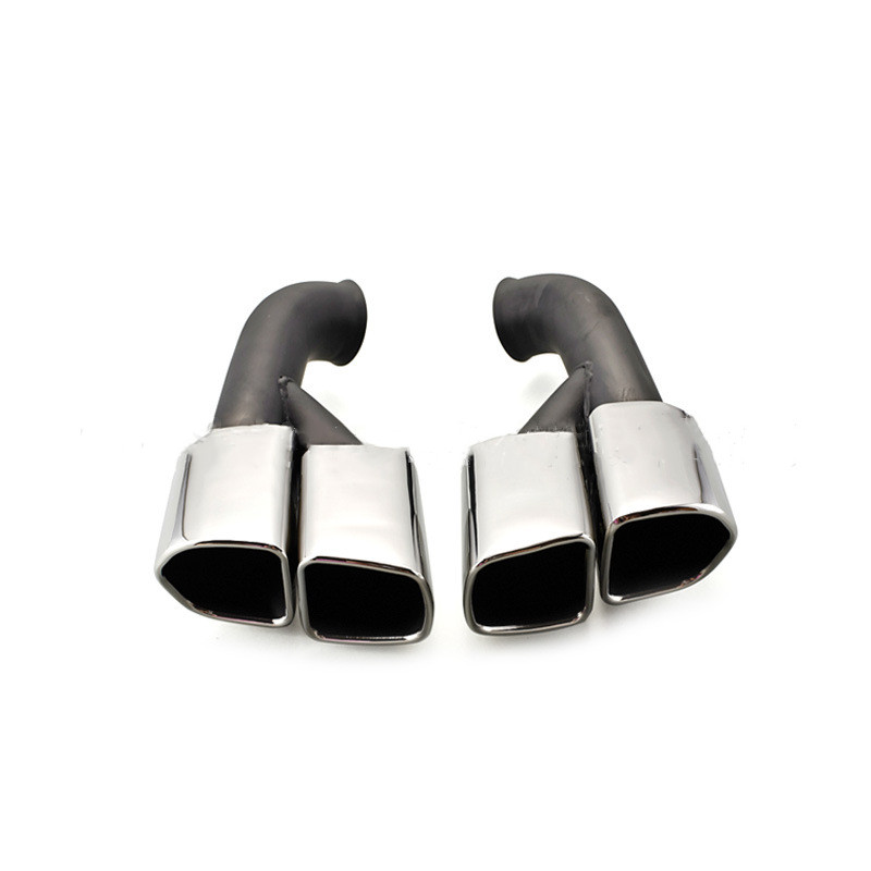 Muffler Tip Exhaust Pipe Nozzles For Porsche Cayenne 2015-2017 1