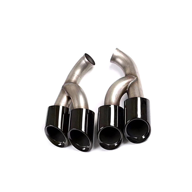 Muffler Tip Exhaust Pipe Nozzles For Porsche Cayenne 2015-2017 3