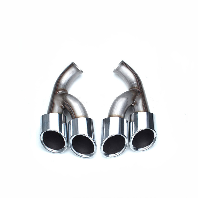 Muffler Tip Exhaust Pipe Nozzles For Porsche Cayenne 2015-2017 4