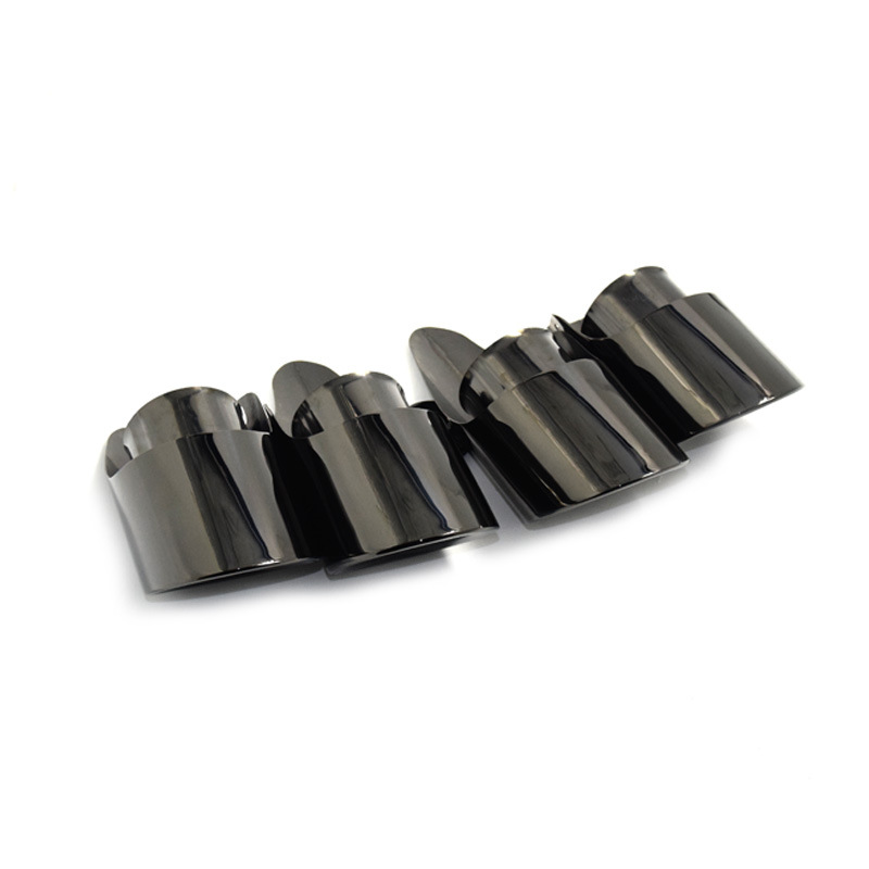 Stainless Steel Exhaust Pipe Muffler Tip For Porsche Macan 3.0T 1