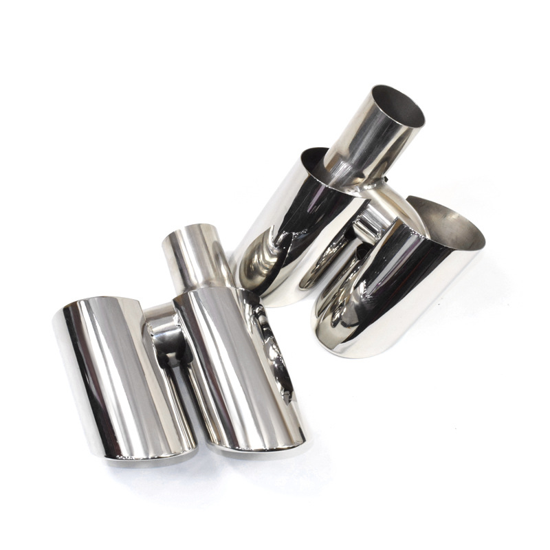 Exhaust Pipe For Porsche Panamera Change GTS Muffler Tip 2009-2013 2