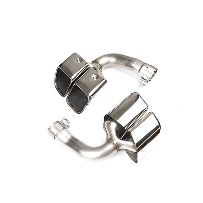 For Porsche Cayenne Change Four-Outlet Exhaust Pipe Muffler Tip 2