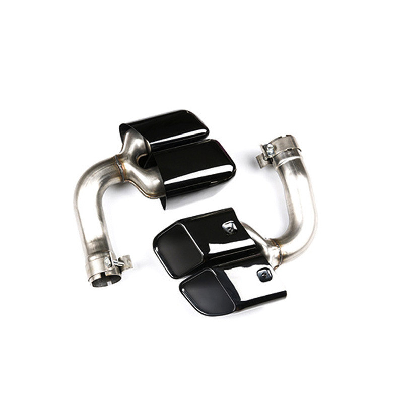 For Porsche Cayenne Change Four-Outlet Exhaust Pipe Muffler Tip 3