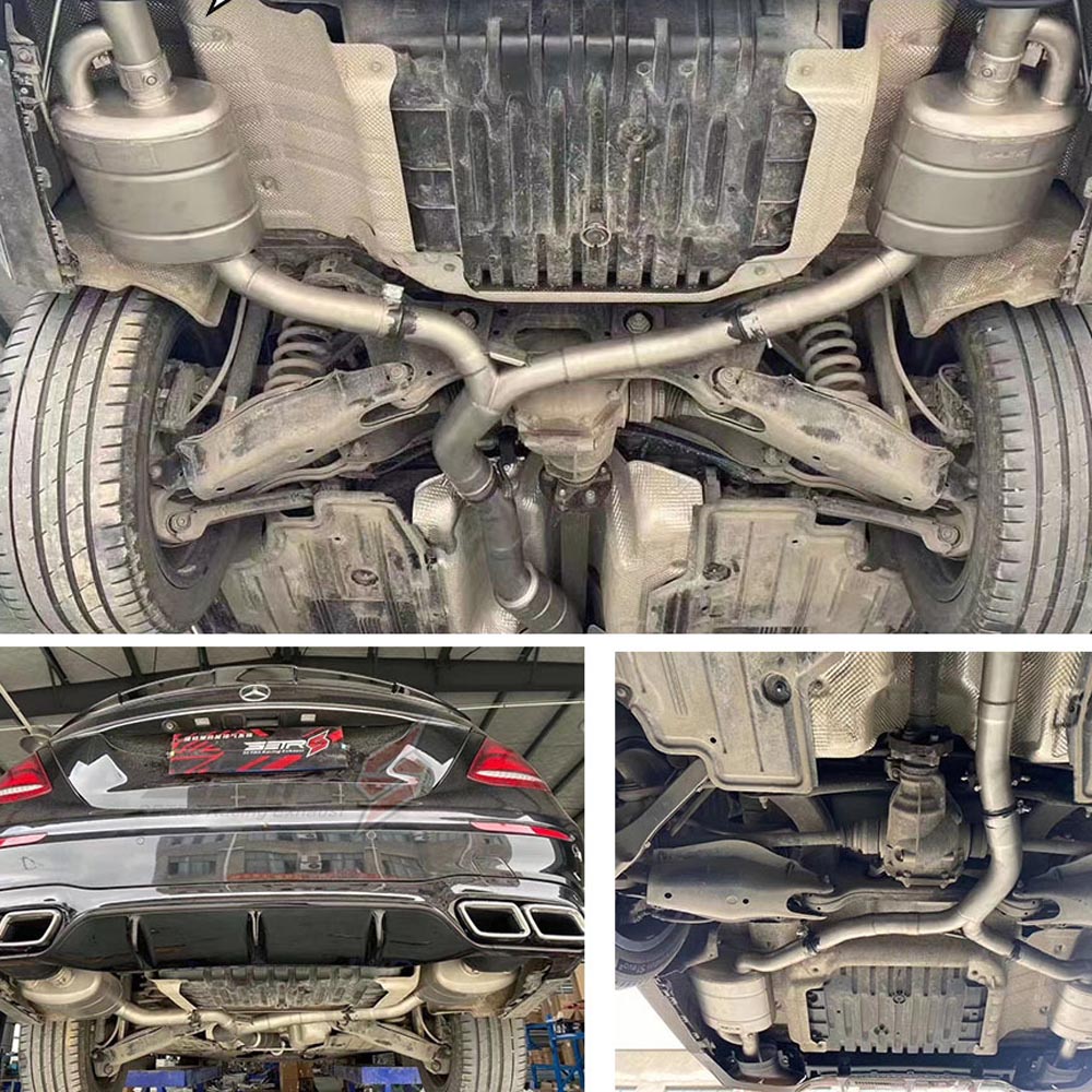 Exhaust Catback For Mercedes Benz E200/E260/E300 W213 2017-2021 2.0T 6
