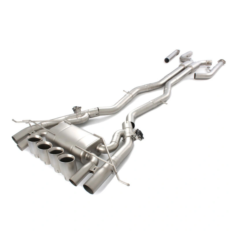 Sistema de exaustão do silenciador do carro Catback para BMW M3 M4 G80 G82 2021 3.0T 1