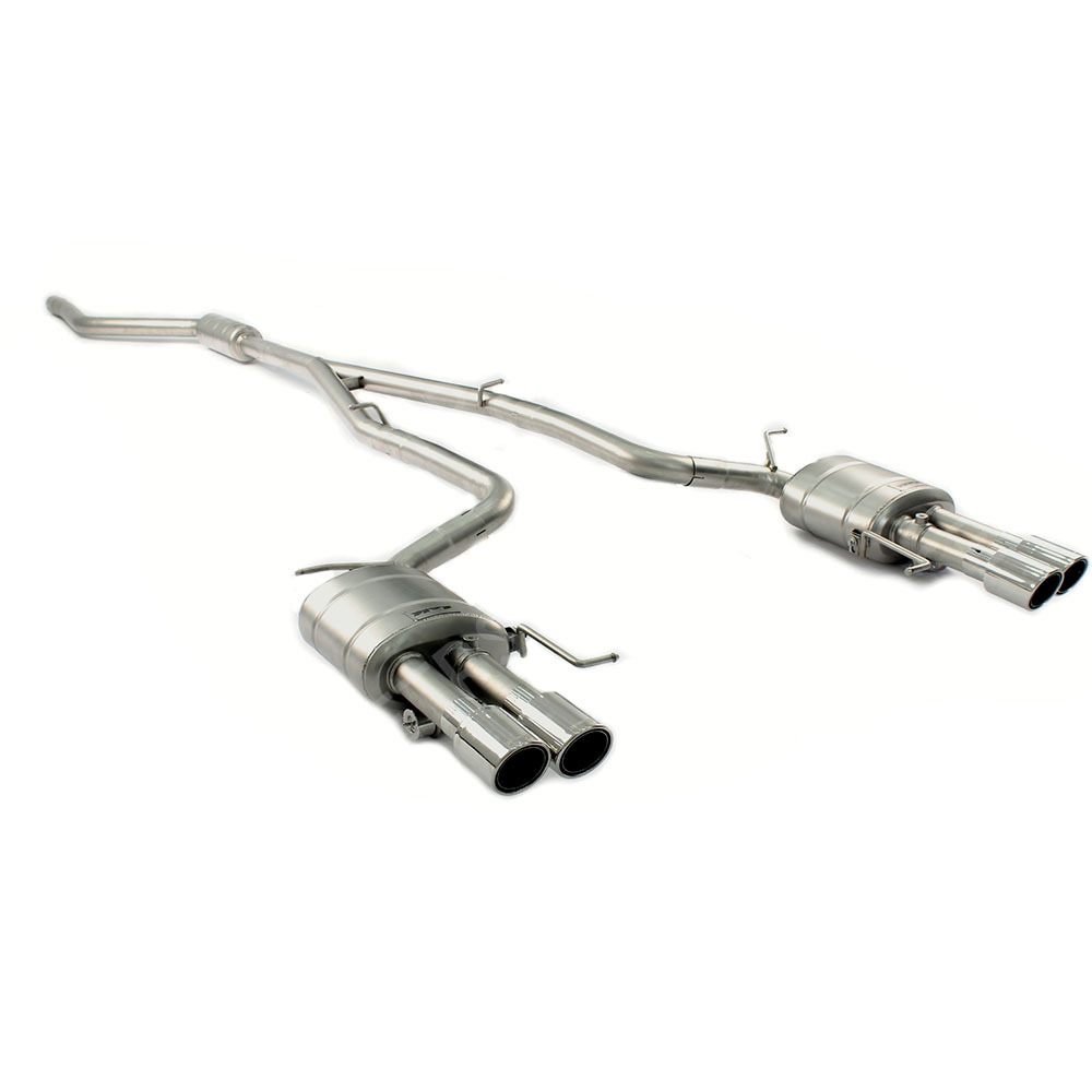 Catback d'échappement de voiture pour BMW série 5 F10 F18 N20 2014-2017 2.0T 2