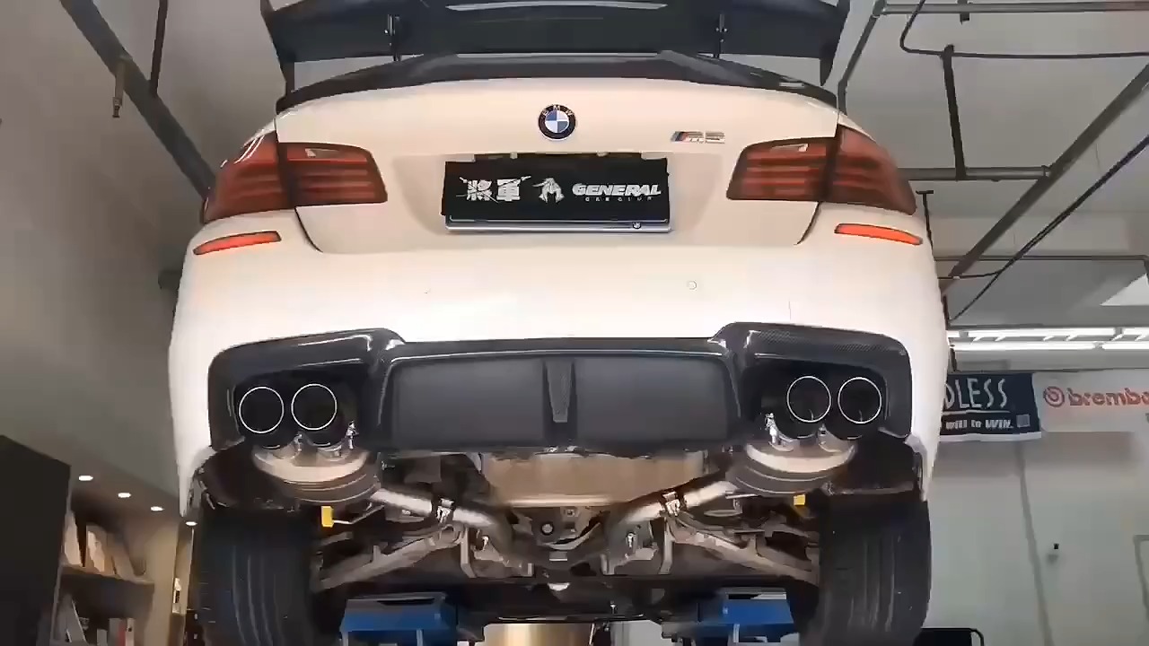 Catback d'échappement de voiture pour BMW série 5 F10 F18 N20 2014-2017 2.0T 1