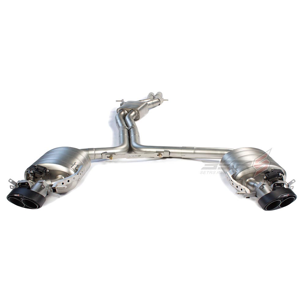Stainless Steel Exhaust System Cat-back For Audi RS5 2015 4.2T 3
