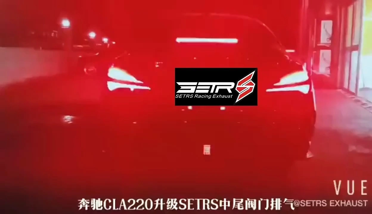 Catback de exaustão de carro para Mercedes Benz GLA 220 260 2018-2020 2.0T 1