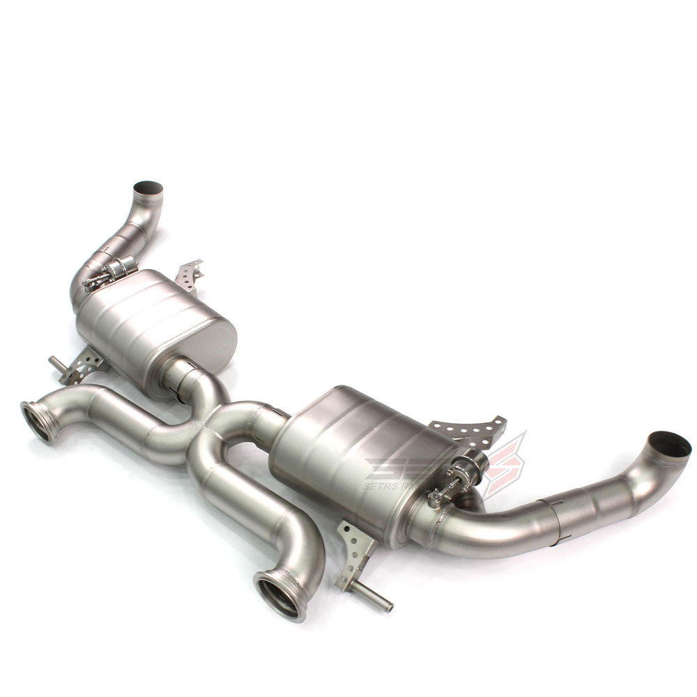 Exhaust System Catback With Muffler Valve For Audi R8 2007-2014 5.2 V10 5
