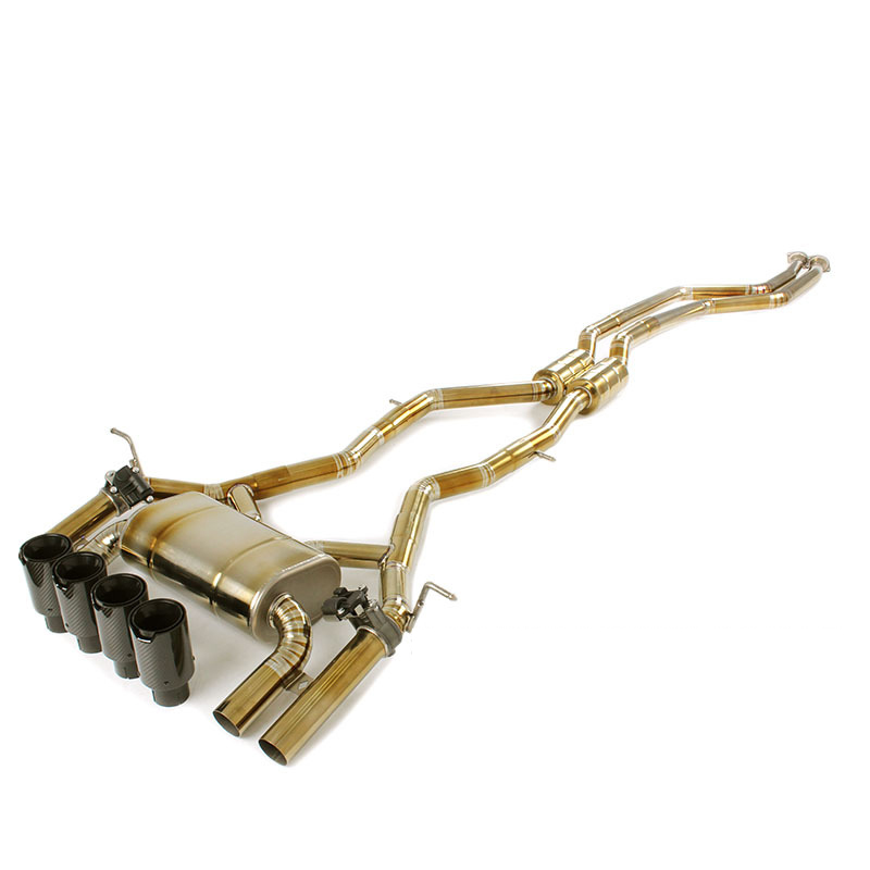 Car Exhaust Cat-back Titanium Alloy For BMW M3 M4 F80 F82 3.0T 2