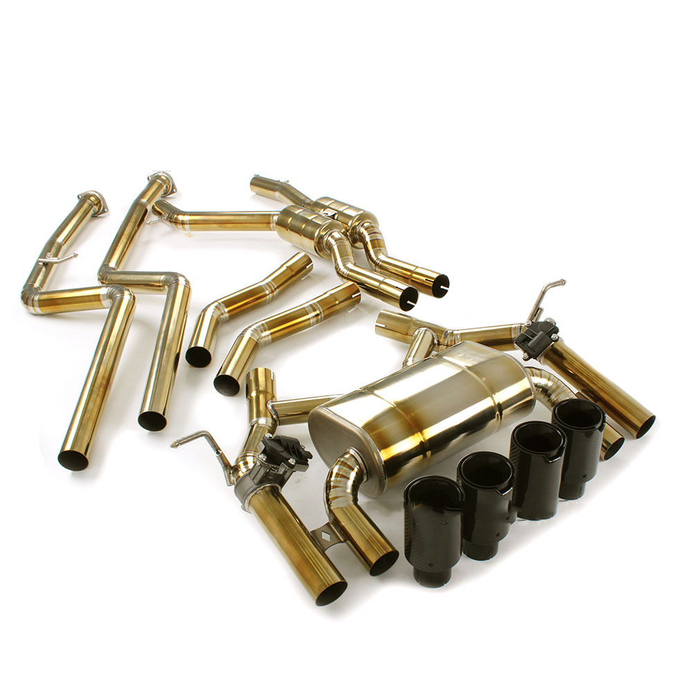 Car Exhaust Cat-back Titanium Alloy For BMW M3 M4 F80 F82 3.0T 3