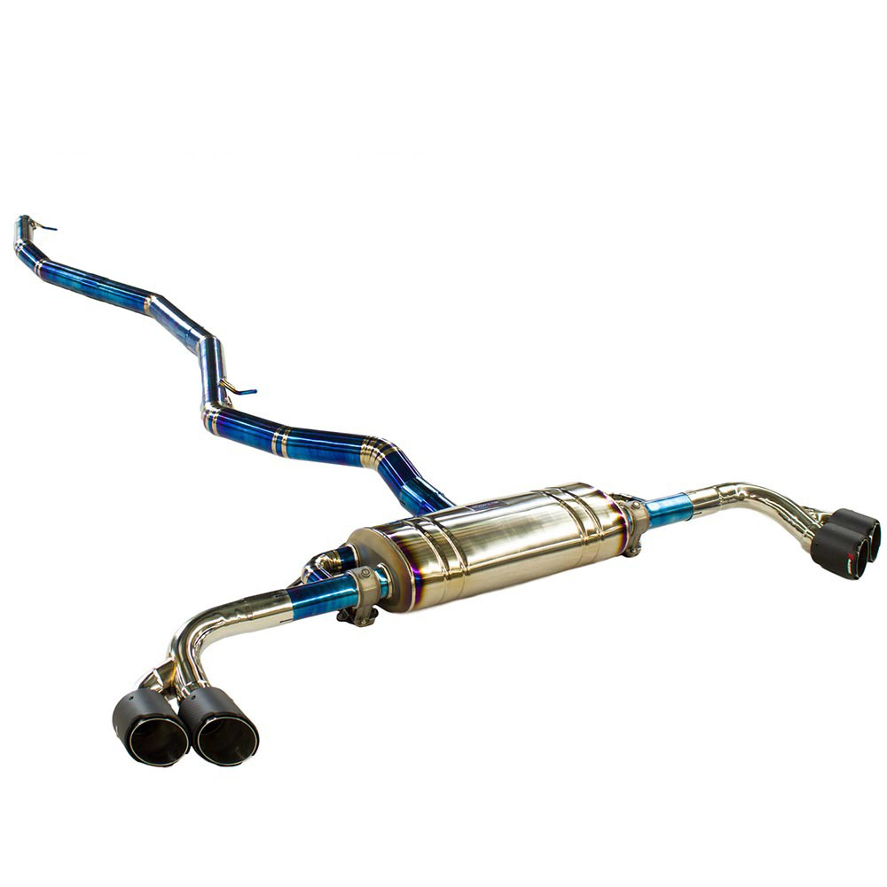 For BMW X5 3.0 Titanium Alloy Blue Automobile Exhaust Cat-Back 2