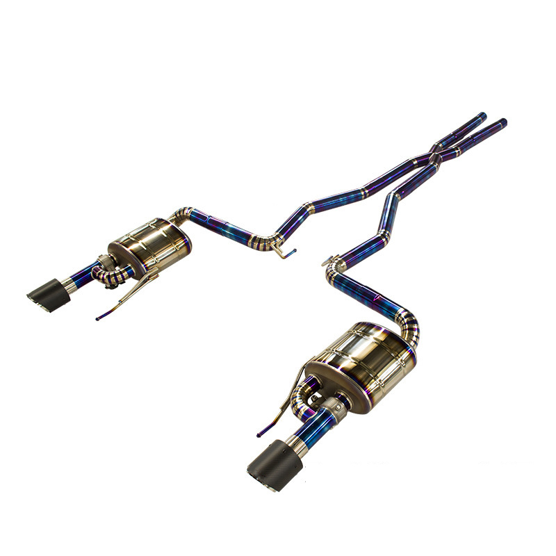 Automobile Cat-back For Mustang Ford 5.0T Titanium Exhaust Catback 2