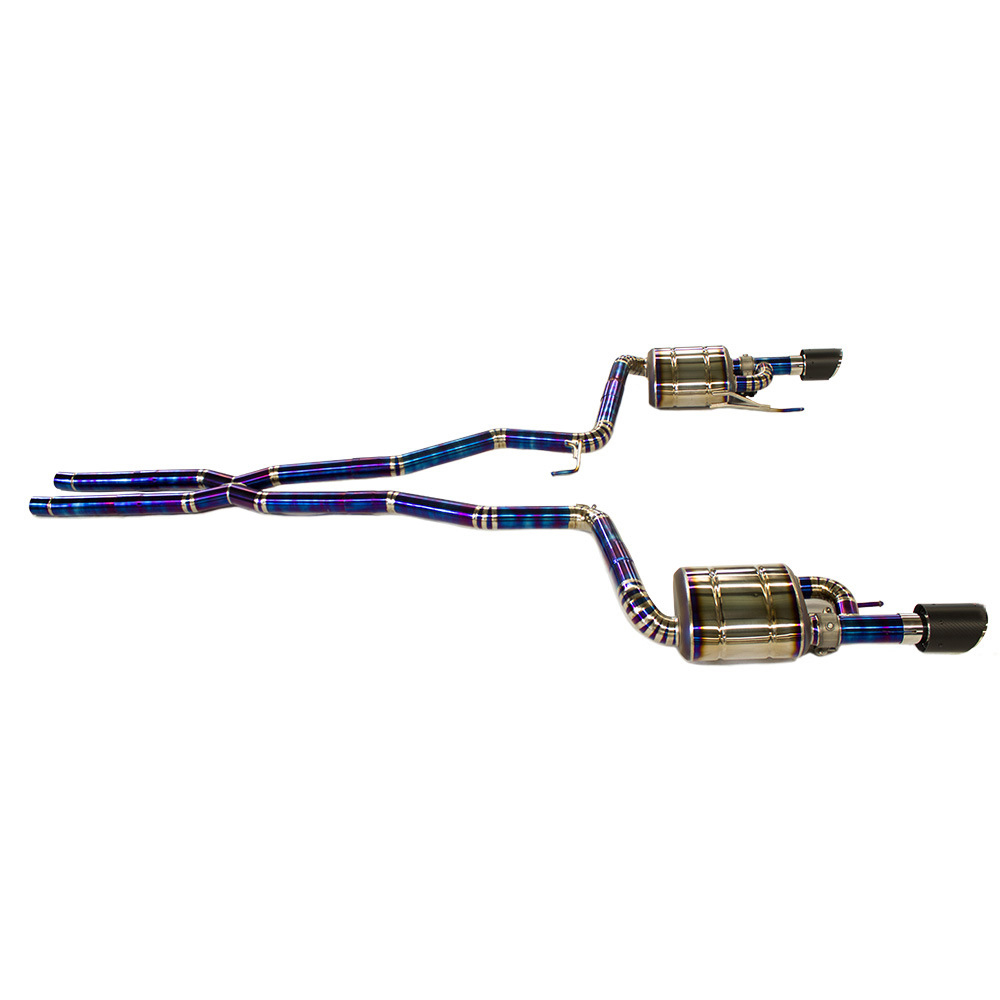 Automobile Cat-back For Mustang Ford 5.0T Titanium Exhaust Catback 5