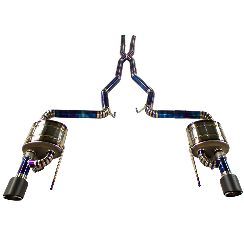 Automobile Cat-back For Mustang Ford 5.0T Titanium Exhaust Catback 3