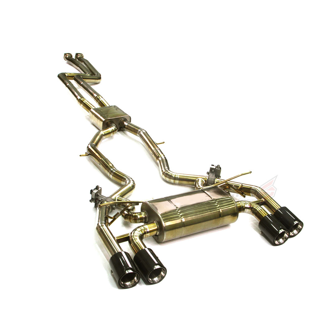 Automobile Exhaust Catback Tail Throat For BMW M2C 2018 4.0T 1