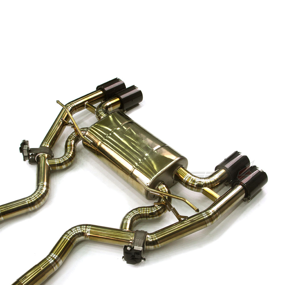 Automobile Exhaust Catback Tail Throat For BMW M2C 2018 4.0T 5