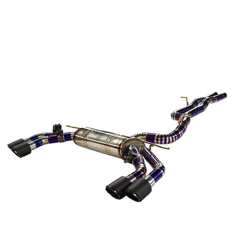 Catback de escape cat-back para carro de automóvel para Audi RS3 2017-2020 2.5L 1