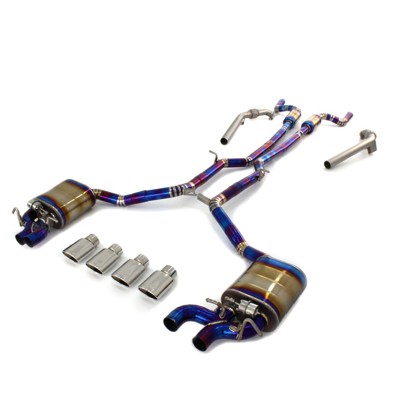 Car Exhaust Catback For Mercedes Benz AMG C63 W204 2011-2015 6.2T 3
