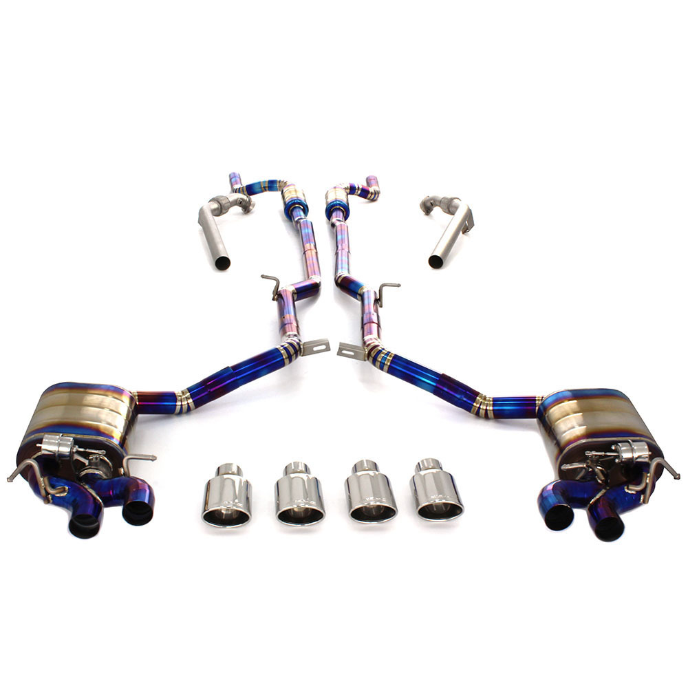 Car Exhaust Catback For Mercedes Benz AMG C63 W204 2011-2015 6.2T 1