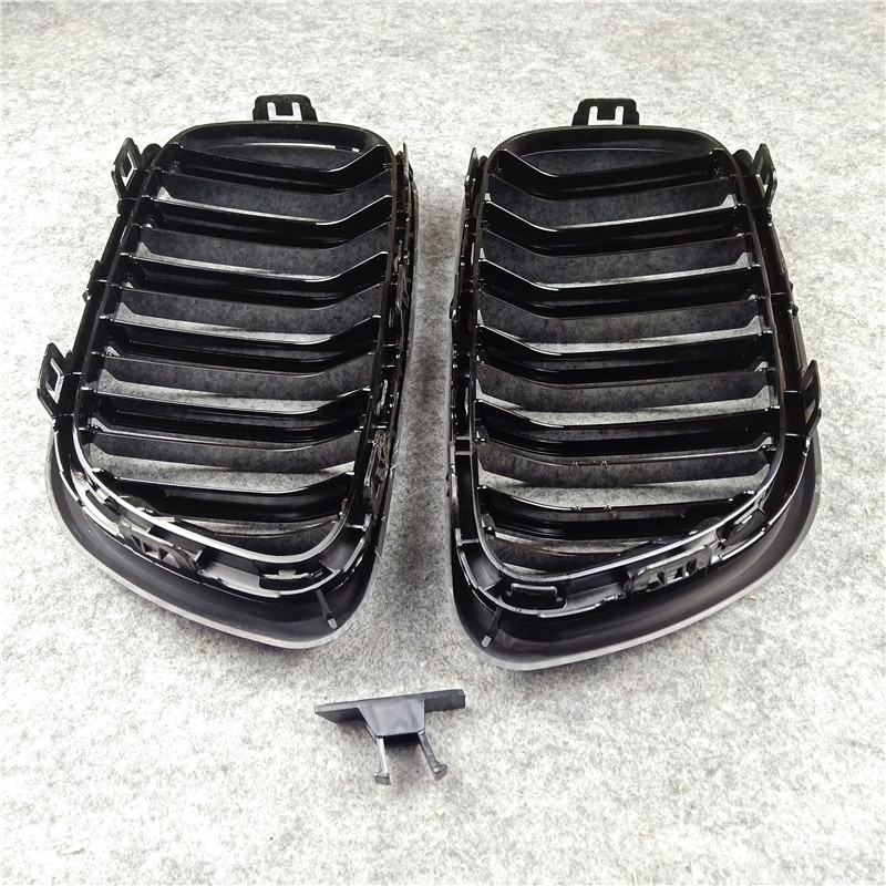Car Bumper Front Grille For BMW 2 Series F22 F23 F24 2014-2018 6