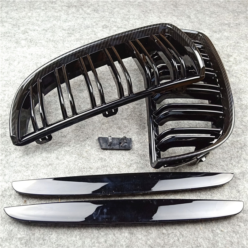 Car Bumper Mesh Grill Grilles For BMW 3 Series E90 E91 2005-2011 4