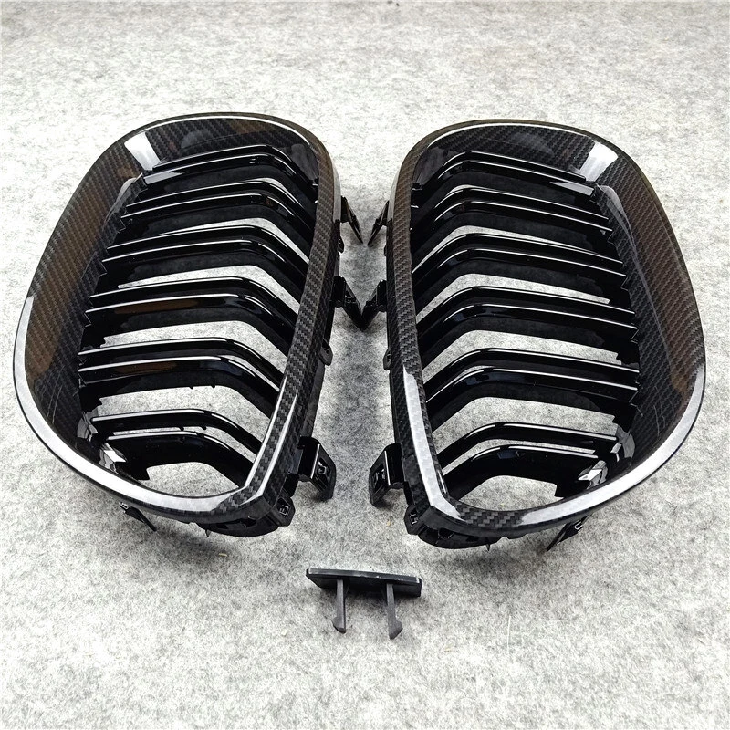 Griglie della maglia del paraurti anteriore dell'automobile per BMW E60 E61 2004-2009 1