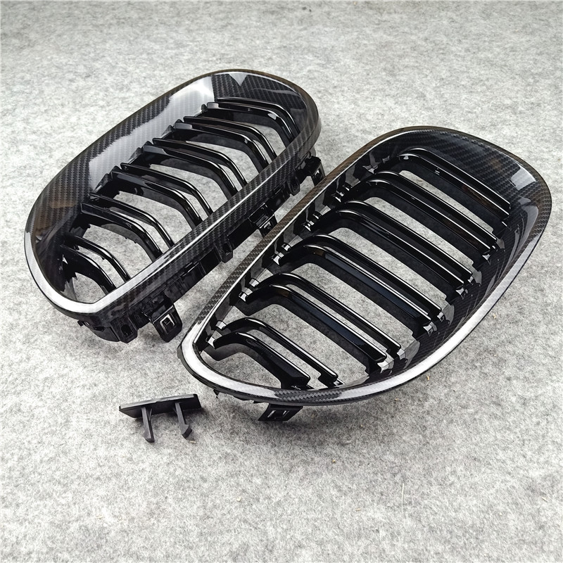 Grilles de maille de pare-chocs avant d'automobile pour BMW E60 E61 2004-2009 4