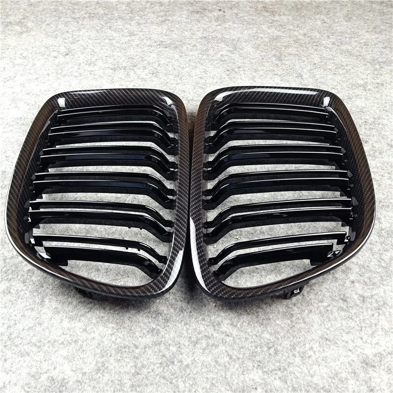 Automobile Front Bumper Mesh Grilles For BMW X1 E84 2011-2015 1