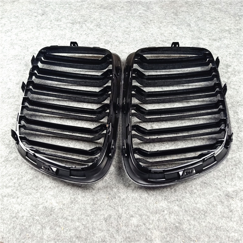 Grilles de maille de pare-chocs avant d'automobile pour BMW X1 E84 2011-2015 6