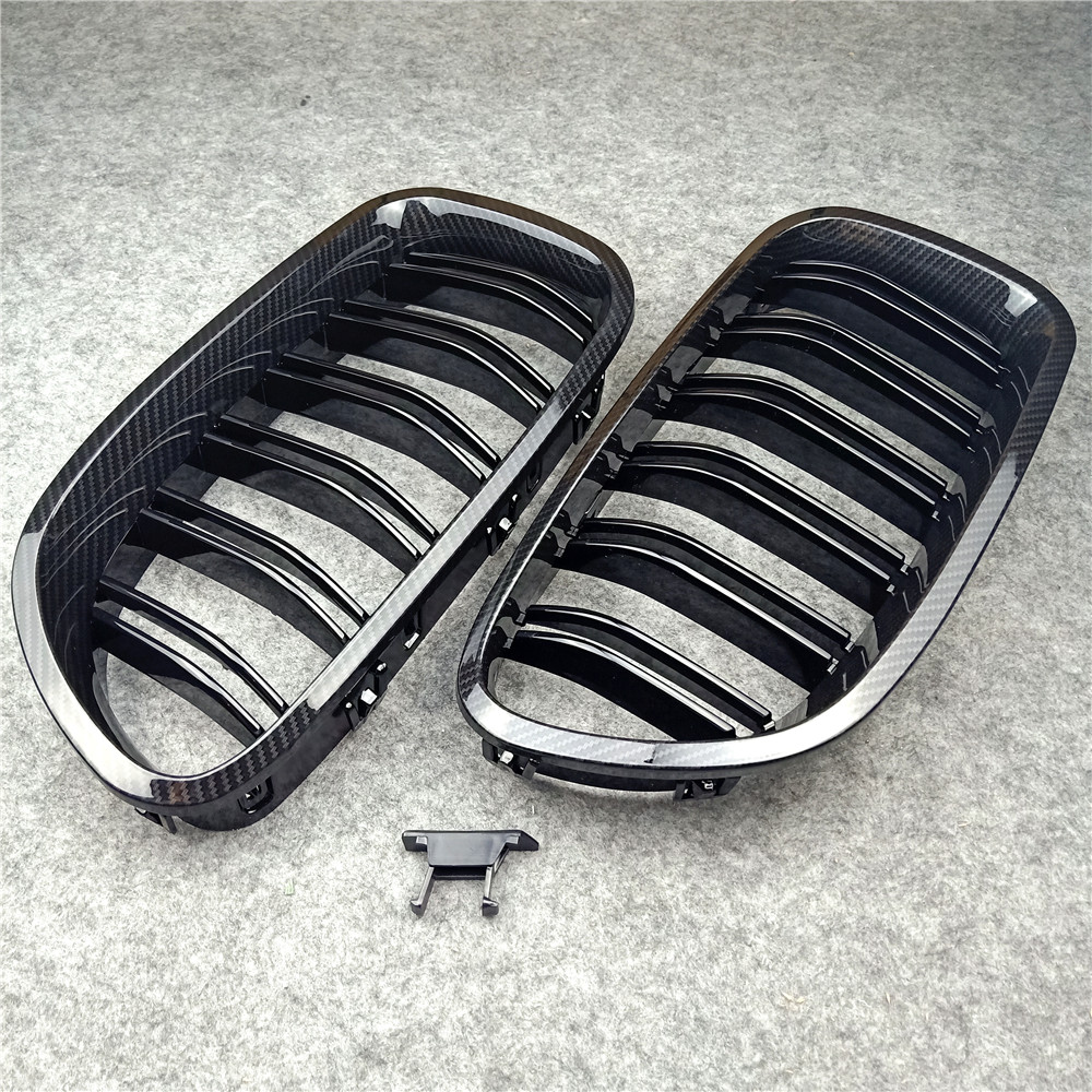 Car Bumper Front Racing Grilles For BMW 5 Series M5 F10 F11 F18 4