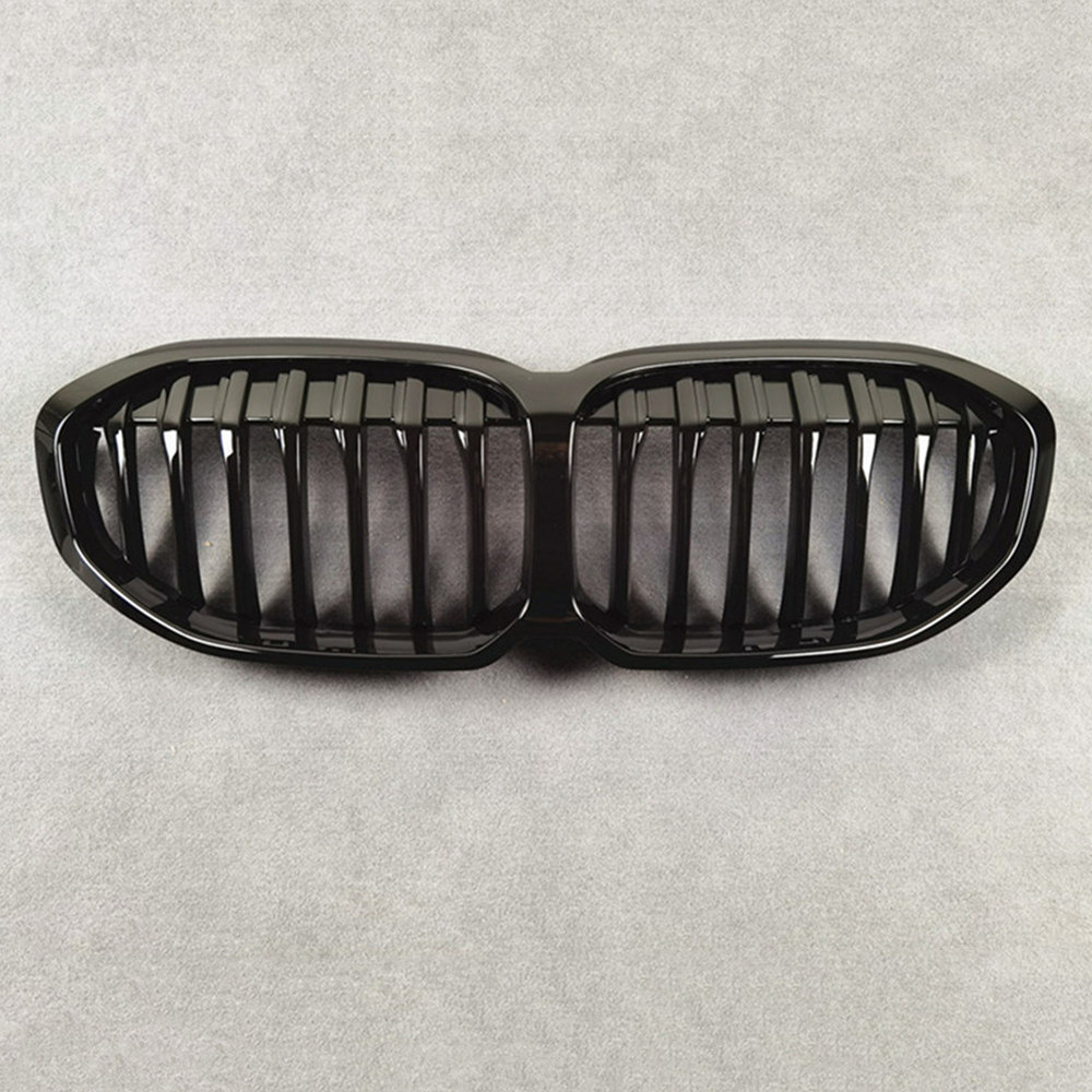 Black Bumper Front Mesh Grills Grilles For BMW 1 Series F40 2020+ 1