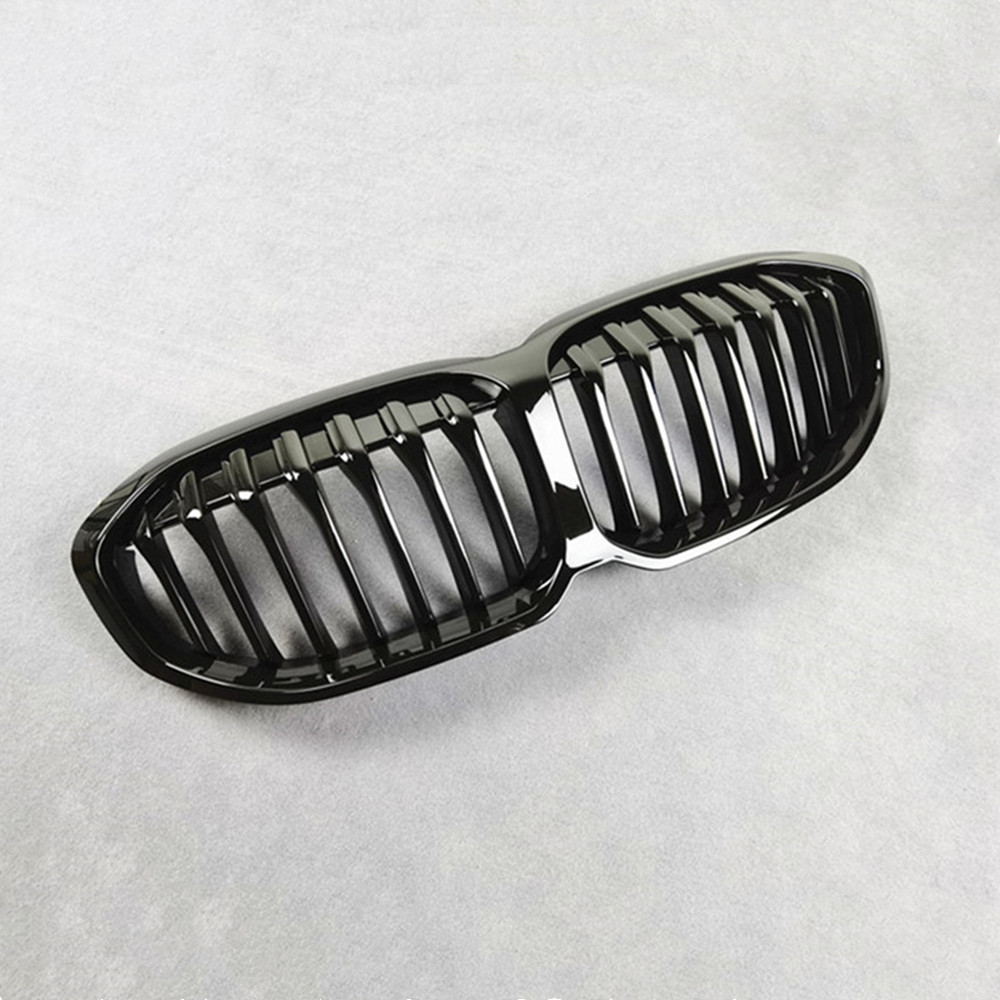 Black Bumper Front Mesh Grills Grilles For BMW 1 Series F40 2020+ 4