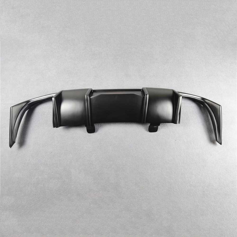 PP Car Bumper Rear Diffuser Spoiler For Volkswagen CC 2013-2017 2