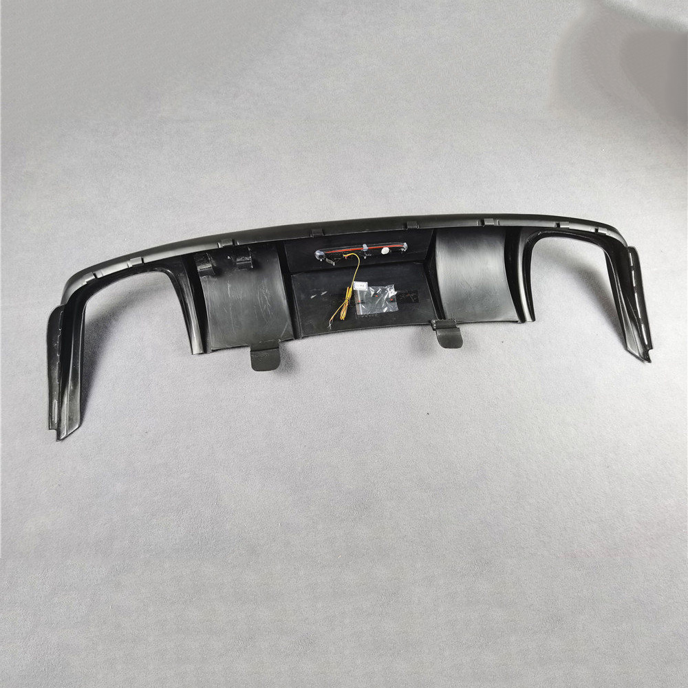 PP Car Bumper Rear Diffuser Spoiler For Volkswagen CC 2013-2017 3