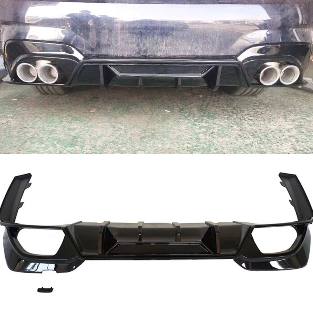 Rear Diffuser Car Bumper Spoiler For BMW 3 Series G20 G28 2020-2022 6