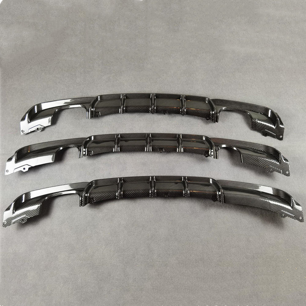 MP Style Car Bumper Rear Diffuser Lip ABS For BMW F30 2012-2016 1
