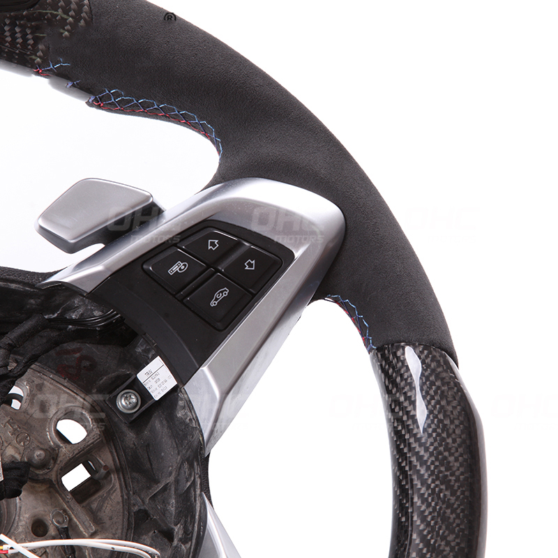 Carbon Fiber LED Display Steering Wheel compatible for Z4 E89 4