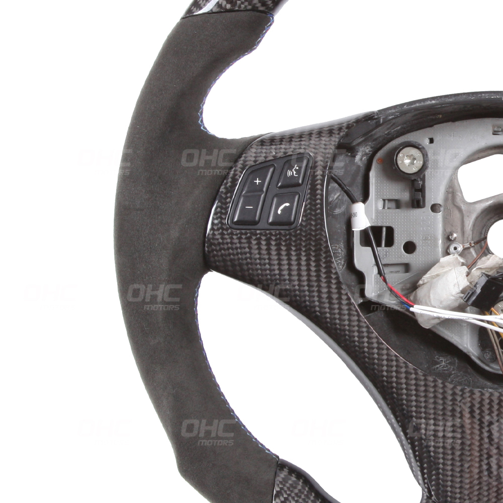 Carbon Fiber LED Performance Steering Wheel For E82 E90 E87 E91 E92 E93 6