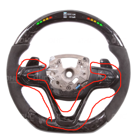 Affichage de la course LED Performance Roueur de direction compatible pour BMW I8 2