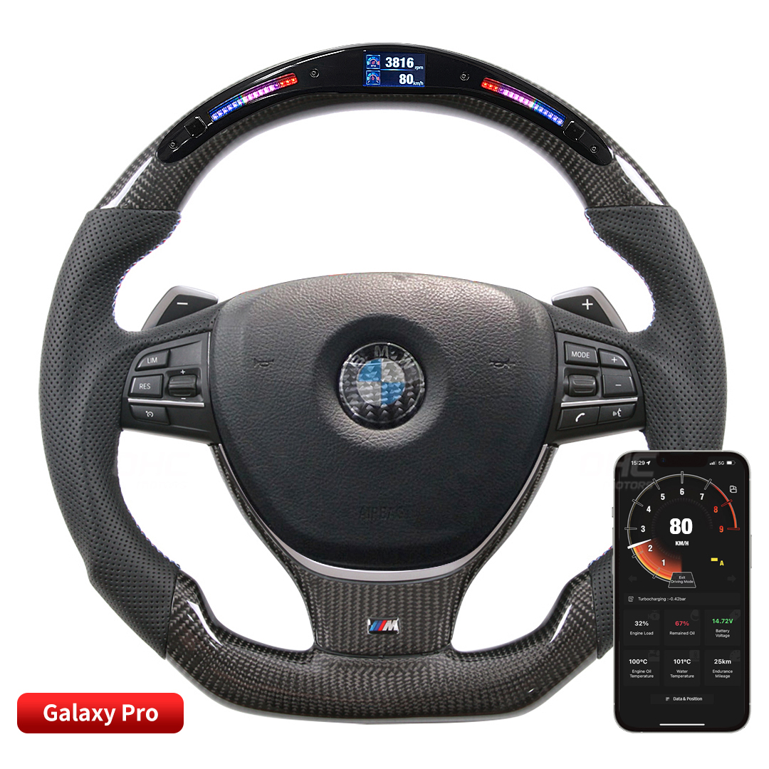 BMW F01 F10 7 시리즈 5 시리즈에 호환되는 LED 스티어링 휠 1
