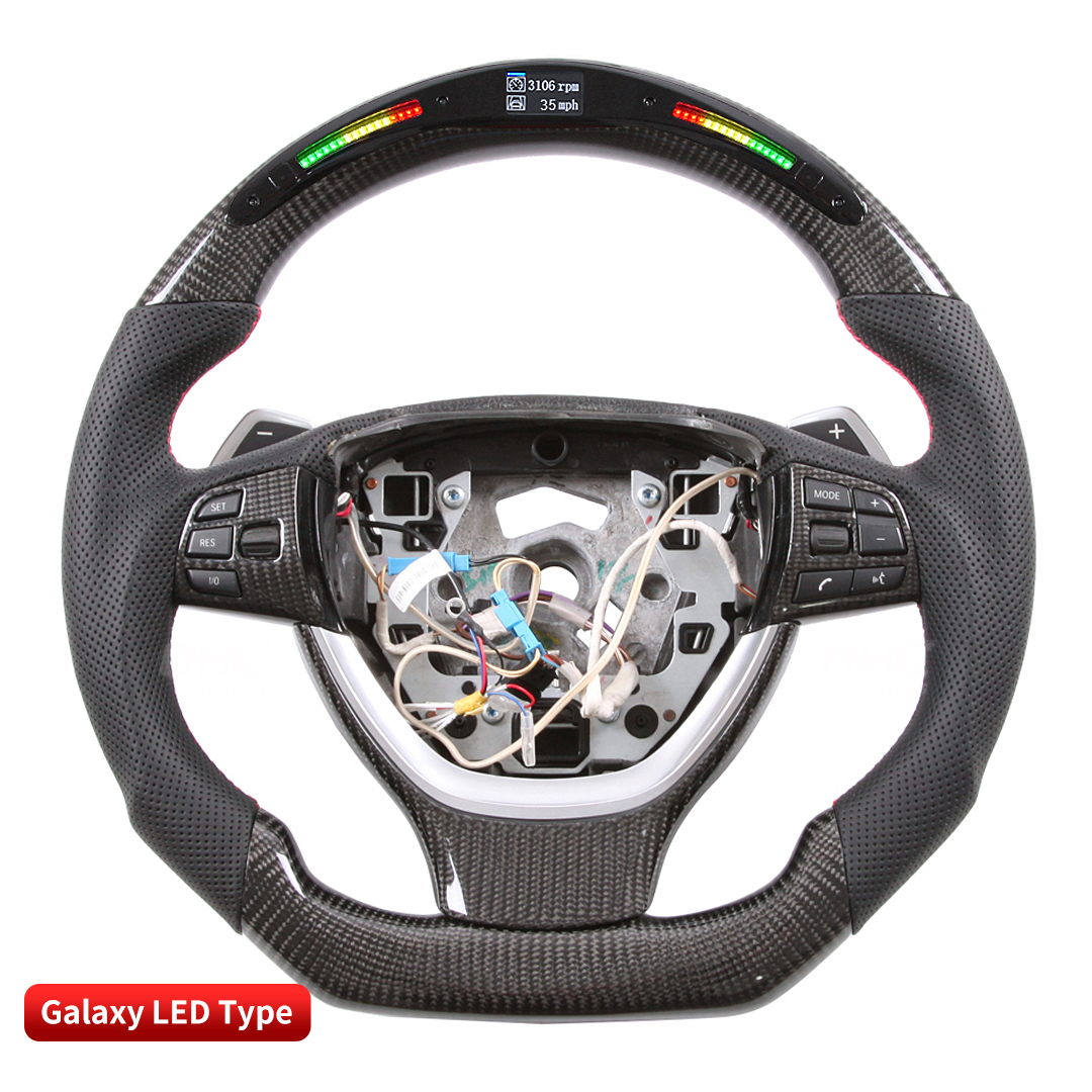 BMW F01 F10 7 시리즈 5 시리즈에 호환되는 LED 스티어링 휠 4